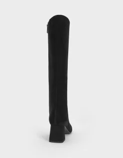 Women's Faux Suede Knee Boots