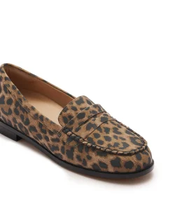 WOMEN'S Franklin Dark Leopard Print Suede SHOE
