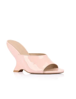 WOMEN'S Martha Patent Leather Wedge SANDAL