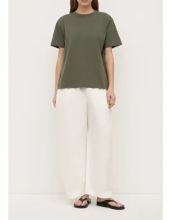 Womens Organic Base Tee Moss