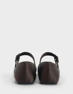 Women's Satin Mary Janes Shoes