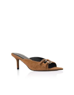 WOMEN'S Shannon Suede Buckle Mule SANDAL