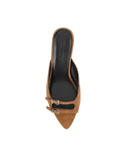 WOMEN'S Shannon Suede Buckle Mule SANDAL