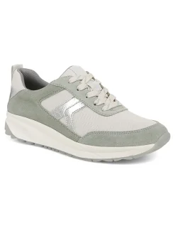 WOMEN'S Shay Jogger White/Green SNEAKER