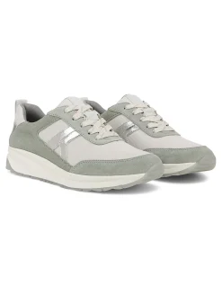 WOMEN'S Shay Jogger White/Green SNEAKER