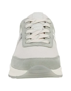 WOMEN'S Shay Jogger White/Green SNEAKER