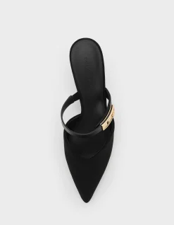 Women's Velvet Mule Shoes