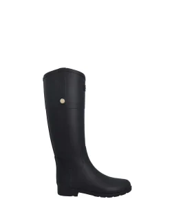 WOMEN'S WOMENS REFINED GOLD TRIM RIDING BOOT