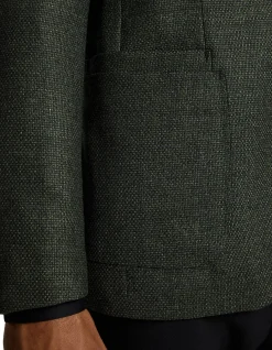WOOL HOPSACK BLAZER