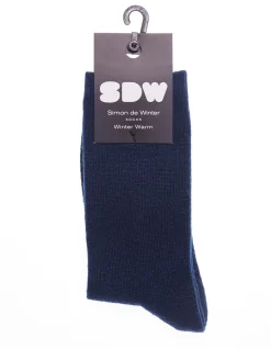 WOOL PLAIN CREW SOCK