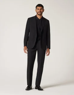 Wool Blend Regular Stretch Premium Tailored Pant