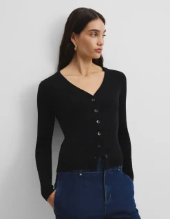 Wool Silk Cardigan