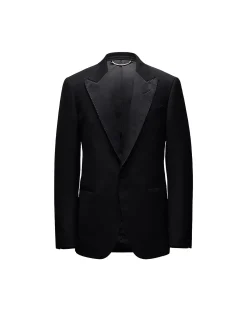 WOOL TUXEDO JACKET