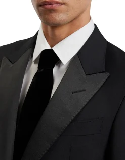 WOOL TUXEDO JACKET