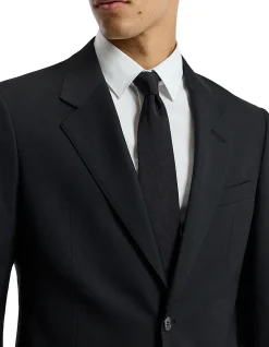 WOOL TWILL SUIT JACKET