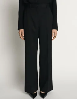 WOOL WIDE LEG PANT