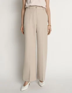 WOOL WIDE LEG PANT