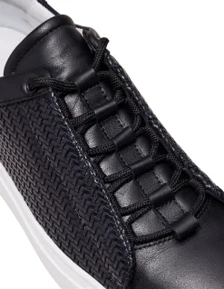 WOVEN CONCEALED SNEAKER