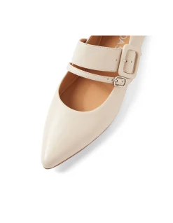 YASMINE Double Strap Pointed Flats