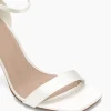 Yessica Ivory Recycled Satin Stiletto Heel