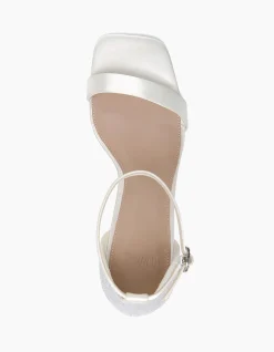 Yessica Ivory Recycled Satin Stiletto Heel