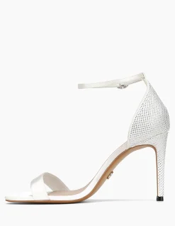 Yessica Ivory Recycled Satin Stiletto Heel