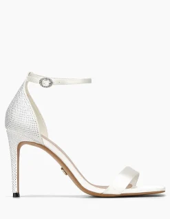 Yessica Ivory Recycled Satin Stiletto Heel