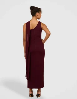 YUKIO ONE SHOULDER MAXI DRESS