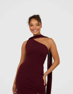 YUKIO ONE SHOULDER MAXI DRESS