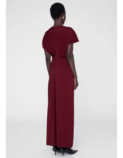 ZADIG SL V NECK MIDI DRESS