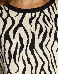 Zala Animal Knit Crew Jumper