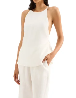 Ziba Linen Top