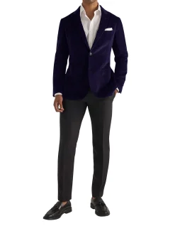 ZIGGY WASHED VELVET JACKET