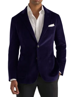 ZIGGY WASHED VELVET JACKET