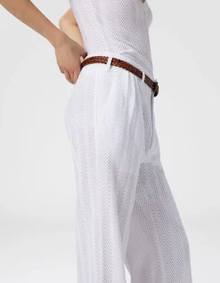 ZIGZAG TAILORED PANTS