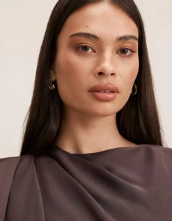ZINNIA CAPE MAXI DRESS