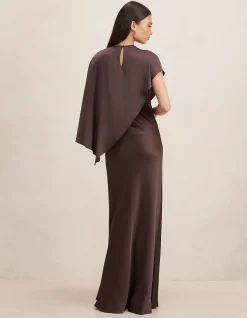 ZINNIA CAPE MAXI DRESS