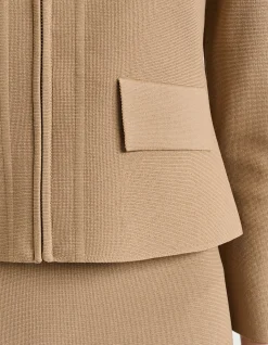 ZIP FRONT MILANO JACKET