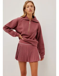 1/4 Zip Jumper Ottoman Sweat