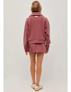 1/4 Zip Jumper Ottoman Sweat