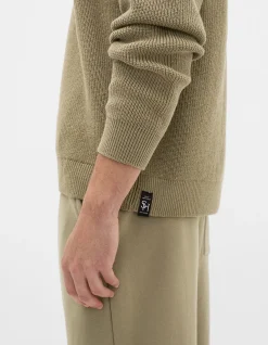 1/4 ZIP KNIT