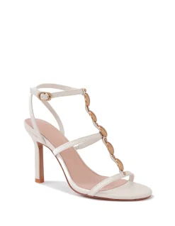 Zola Vintage Ivory Leather Stiletto Heel